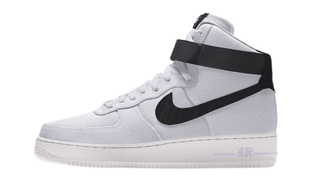 Grey high top shop air force 1